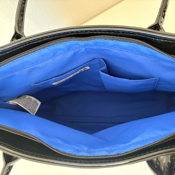 UNIQLO x Ines de la Fressange Glossy Black Tote Bag - Picture 12 of 14